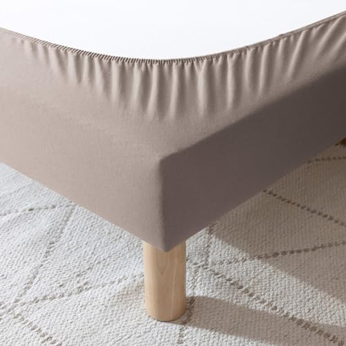 Bomullströja taupe jersey 160x190 till 180x200