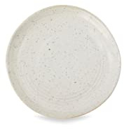 House Doctor Kleiner Teller Pion Weiß | Teller aus Steingut | Weißer Dessertteller – Geschirr aus Steingut | Dänisches Design für Hygge-Lebensgefühl, 16.5 x 16.5 x 2.5 centimeters