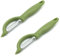 Aililong Juego de pelador de patatas y verduras. 2 peladores, pelador universal, pelador de tomates, pelador de péndulo, mango ergonómico, inoxidable y apto para lavavajillas, ideal para necesidades