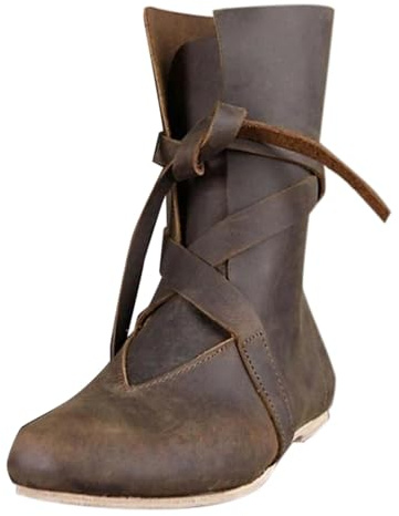 Boots Homme Cuir Marron - Desert Boots Homme Noir Basket Homme Montante Sport Chaussures Traditionnelles Chaussure Randonnée Baskets avec Sangle Réglable Basquette Ville Été Barefoot Shoes