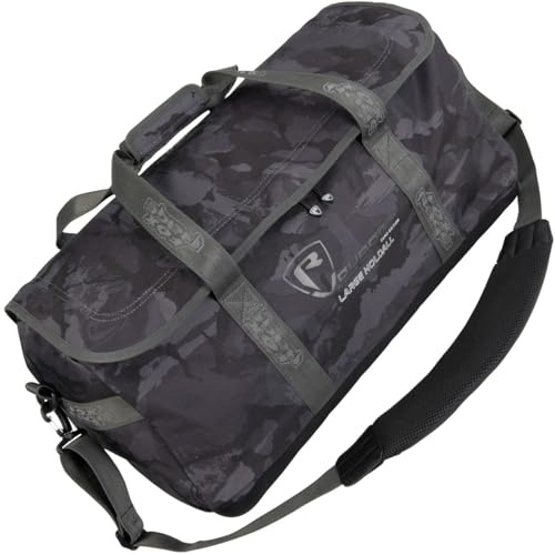 Fox Rage Voyager Camo Large Holdall 58x32x28cm - Angeltasche, Raubfischtasche für Hardbaits & Softbaits, Kunstköderrtasche