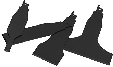 Schabwerkzeug Aufsätze 4-teilig Schaber Set mit Säbelsägeblättern Reinigungswerkzeug Ziehklingensatz für Schrankschäler und Stärke