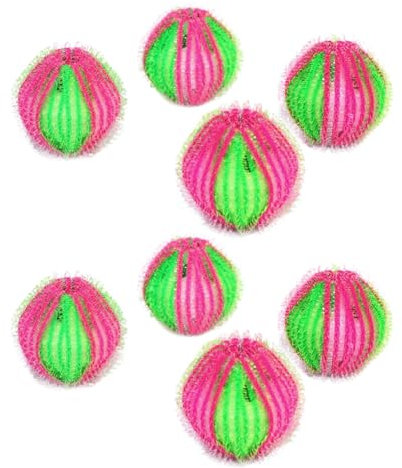 Wäschebälle zur Tierhaarentfernung, Tierhaarentfernerbälle für die Wäsche - Wiederverwendbarer 8-teiliger Fusselentferner und Tierhaarfänger für Wäsche | Wäsche-Tierhaarfänger zum Entfernen