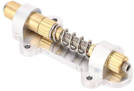 WALFRONT Stabilizzatore Tremolo per Chitarra Elettrica Parti di Fermo per Ponte in Ottone Regolatore di Armamento Set Tremsetter per Sistemi Flottanti, Migliora la stabilità, Elimina lo Smorzamento,
