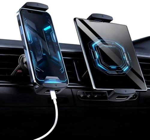 Supporto Tablet Auto, Porta Tablet da Auto, Porta Tablet Auto, Supporto Tablet Auto per Presa d'Aria Porta Cellulare Auto Portatelefono Auto per iPad 2024 iPad Mini Air 4.7-13 PolliceTablet Cellulari