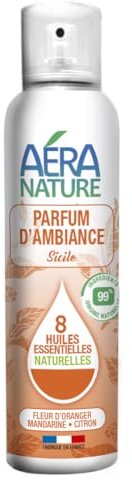 Parfum d'Ambiance Sicile aux Huiles essentielles, 125ml