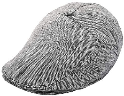 Foruhoo Kinder Schiebermütze für Jungen, Baby Baskenmütze Kapppe Hüte Cap (Schwarz, 51cm / 1-3 Jahre)