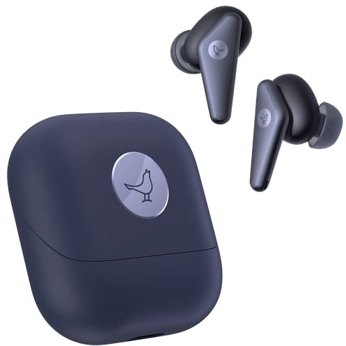 Libratone AIR+ (2. Gen) True Wireless In-Ear Kopfhörer mit Smarter Geräuschunterdrückung (24h Akku, ANC, Noise Cancelling, Smart Audio Tuning, IP54, Bluetooth 5.2) schwarz/dunkelblau