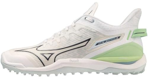 Mizuno Wave Leopardus hockeyskor - AW23, Vit glacial Ridge, 4.5 UK