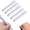 Nurila Kreidestifte für Tafel Abwaschbar, 5 Stk Weiß Kreidestifte Abwaschbar, Whiteboard Marker Fenstermalstifte Fensterstifte Tafelstifte Metall, Keramik für Erwachsene & Kinder
