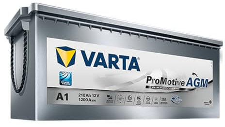 Varta 710901120E652 ProMotive AGM Batterie, 12V, 210Ah, 518mm Länge