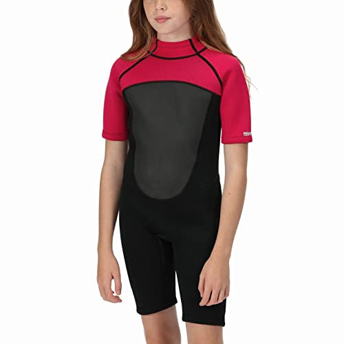 Regatta Junior Shorty Neoprenanzug Leichter, schnell trocknender, Flexibler Schwimmneoprenanzug für Kinder. Geeignet zum Schwimmen und für Aktivitäten am Pool.