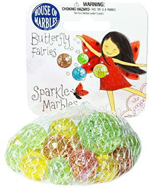 Butterfly Net Bag Marble | House of Marbles