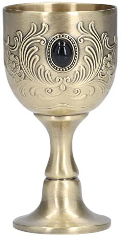 Kings Royal Cáliz Santo Cáliz, Copas De Oro Copas Reales Copas Medievales Latón Vintage Cáliz Dorado Copa Hogar Bar Suministros Para Fiestas De Boda