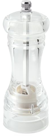 Pepper Mill and Salt Shaker 2-in-1 Salt or Pepper Grinder Refillable Salt and Pepper Grinders for Easy use