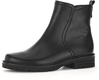Gabor Damen Klassische Stiefeletten, Frauen Stiefeletten,Best Fitting,Winterschuhe,gefüttert,Boots,Stiefel,schwarz (schwarz),39 EU / 6 UK