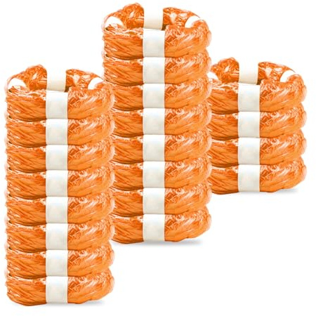 Paquete de 20 Recambios Cubos de Pañales compatible con el contenedor Antiolor Bolsa de Relleno para Papelera Pañales Bebe Naranja