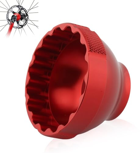 YTSMFL BBT-69.2 Bottom Bracket Removal Tool, 16-Notch 44mm External Drive Drive, 3/8 Compatibility Bicycle Repair Tool