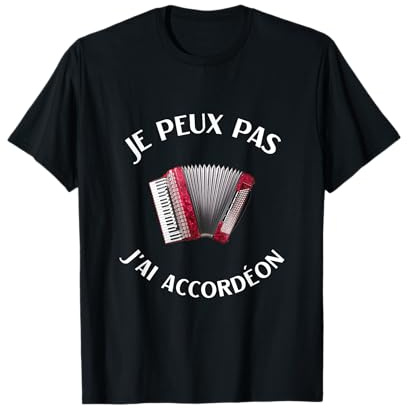 Accordéon Humour accordéoniste Homme Femme T-Shirt