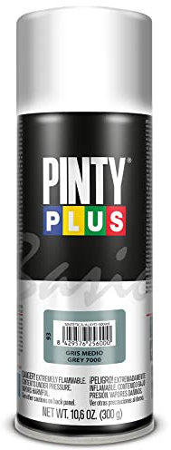PINTY PLUS BASIC PINTURA EN SPRAY 520cc Gris Medio 7000, 400ml - 520cc