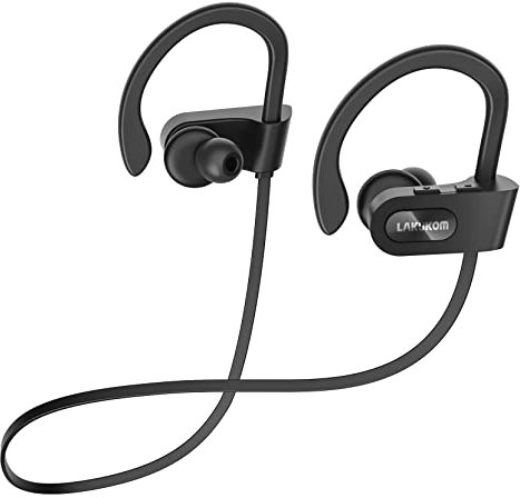 Auriculares Bluetooth, Auriculares Inalámbricos para Correr de Graves Profundos con 16 Horas de Tiempo de Reproducción, Auriculares Bluetooth Auriculares Deportivos Impermeables IPX7 con Micrófono