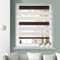 Grandekor Doppelrollo Klemmfix ohne Bohren Weiß-Beige-Braun 50x110cm(Stoffbreite 46cm) Fenster Rollos für innen Klemmrollos Duo Rollos für Fenster ohne Bohren mit Bohren Privatschutz Zebrarollo