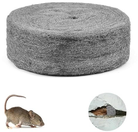 YushengTai Laine d'acier, 20 m De Laine d'acier Réutilisable, Laine d'acier Fine 0000, Ponçage et Polissage, éponge en Laine d'acier a Un Bon Effet Protecteur