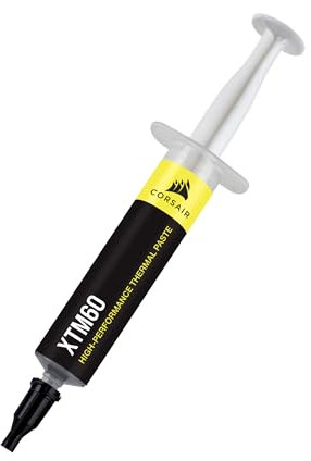 CORSAIR XTM60 Hochleistungs-Wärmeleitpaste für CPU oder GPU, 3g – Geringe Viskosität, Langzeitstabilität, Einfache Anwendung, Mitgelieferte Applikatorenkarte