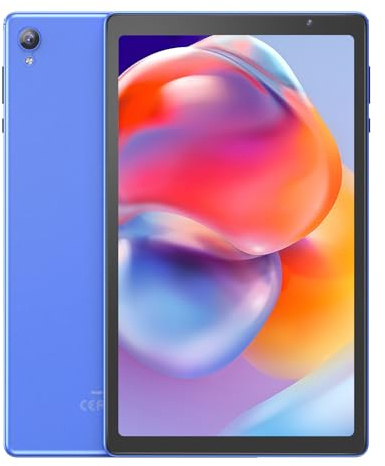 VASOUN 10 Inch Tablet,Tablet PC Android 14 with 4GB(2+2GB Expand) RAM 32GB ROM,6000mAh Battery,1280 * 800 IPS,Dual Speaker,Dual Cameras,Type C(Blue)