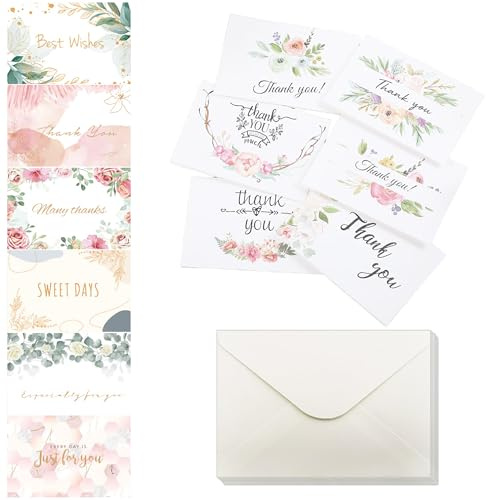 Duoleimi Tarjetas de condolencia con sobre, Juego de 12, Tarjetas de condolencia, Tarjetas Plegables, Tarjetas de condolencia con Mensaje, Consuelo para Mostrar pésame