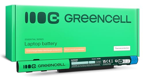 Green Cell AL15A32 Batterie pour Acer Aspire E5-473G E5-573 E5-573G E5-573TG E5-574 E5-574G E5-722 E5-722G V3-574 V3-574G V3-575 V3-575G TravelMate P277 P277-M P277-MG P278 P278-M P278-MG Portable