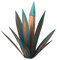 YIWOYI 65 ''Agave Pianta Metallo Giardino Ornamenti, Metal Art Tequila Scultura Rustica Giardino Giardino Cortile 9Leaves Art Scultura Arte Decorazione Casa Esterna (A)