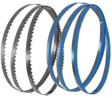 Lames de scie à ruban 1425mm, 2 pièces, 1425X10X0.65 Mm, 6 TPI, outils for le travail du bois, scie à ruban