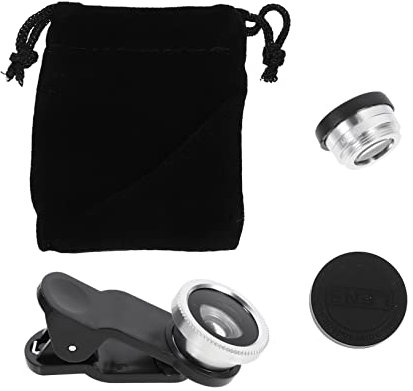 Angoily 2sätze Fischaugenobjektiv Für Smartphone Kamera Mit Makroobjektiv Für Blumen Und Landschaft Fotografie Handykameraobjektiv Telefonobjektiv Smartphone-kameraobjektiv