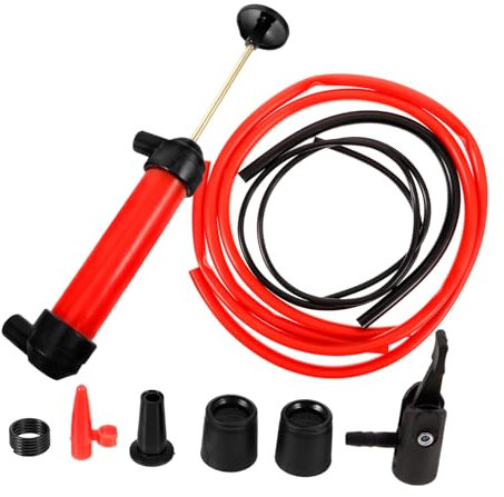 MAGICLULU 1Set Manual Fluid Extractor Pump for Cars Oil Change Tool Automotive Oil Pump for Draining Filling Fluids Compatible with Lawn Mowers Lightweight Portable