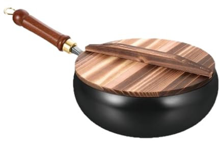 Padella in Ferro Giapponese, Non Stick Pan Per Induzione, Fatta A Mano Non Rivestita antiaderente In Ferro Puro, Padella In Ferro Non Rivestito Fornello Fornello A Mano Elettrico E A Gas