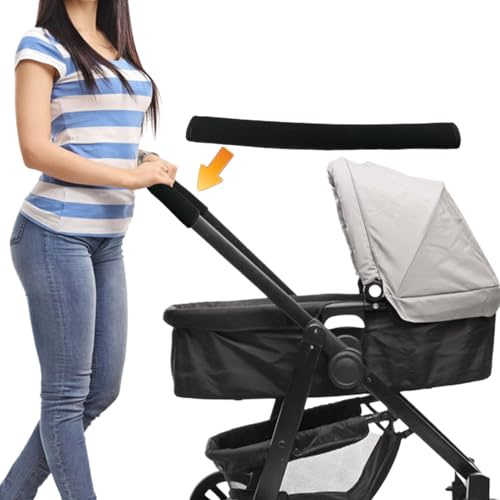 Fundas Espuma para Manillar Cochecito | Protector De Manillar Extraíble Para Silla De Paseo,Cubierta Protectora Antipolvo Invierno | Protección Abrigo