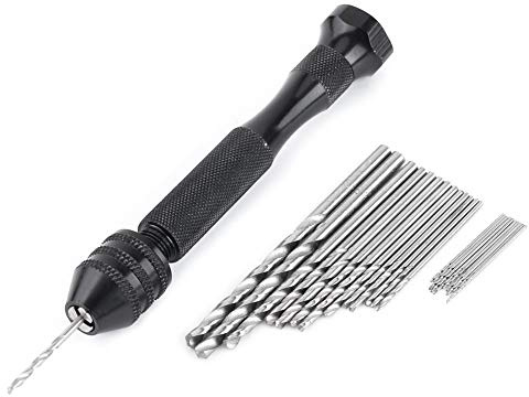 25 St Precision Hand Drill Spiral Drill Bits Av High Speed Steel For Wood Metal