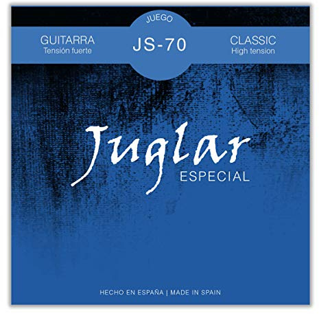 Juego de Cuerdas para Guitarra Clásica Española Juglar JS-70 Profesional Tensión Fuerte