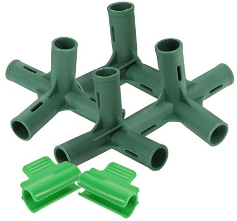 OFFSCH Gewächshaus Rohre Adapter Gewächshaus Stecker Verbindungsteile Kunststoff Verbindung Für Rohre