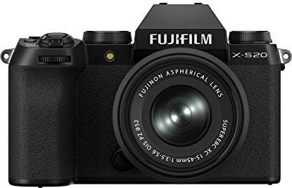 Fujifilm X-S20 with XC15-45mm Lens Kit