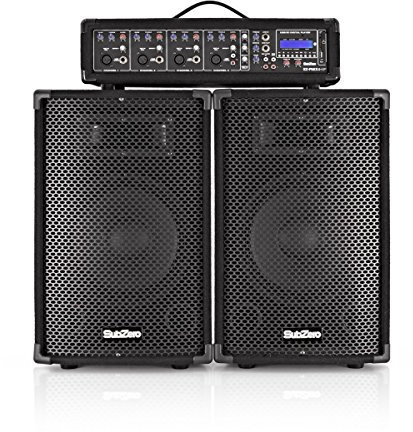 SubZero SZPA-410 175W 10 PA System with Digital Media Player