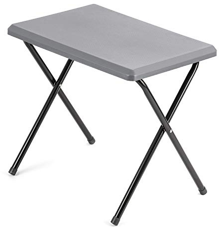 Trail Small Folding Camping Table, Lightweight Compact Portable, Non-Slip Surface, Outdoor Picnic, Barbecue, Beach, Garden, Caravan