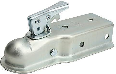 Attacco per rimorchio dritto, resistente agli urti ad alta resistenza Capacità di carico 3500 Attacco per gancio di traino resistente Sfera di traino 50 mm per camion