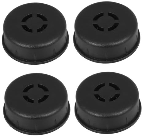 ERINGOGO 4pezzi Ruote Girevoli Basso Per Mobili Ruote Fisse Per Elettrodomestici Da Cucina Montaggio Laterale Per Porte e Letti Supporto Carico Pesante Rotazione Gradi