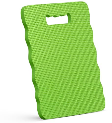 Coussin à genoux pour travailler sur les genoux | 37 cm x 30 cm | Tapis de genoux de jardinage de 1,7 cm d'épaisseur pour les tâches extérieures et de bricolage | Coussin à genoux Jumbo en mousse pour