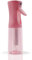 JANYUEPAI 200ml Continuous Fine Mist Spray Bottle, Hair Styling, Skin Moisturizing, Plant Watering, and Cleaning - Ergonomic, Leak-Proof, 360° Spray, Pink