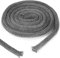 LALAGO 1 Stück Φ 16mm x 2,5m Ofendichtschnur, Dichtschnur für Kaminofen, Kamindichtband mit Handschuhe, Öfenrohr Dichtung Feuerfest Rundkordel für Kamintüren Smoker Grill Rohrisolation und Pelletofen
