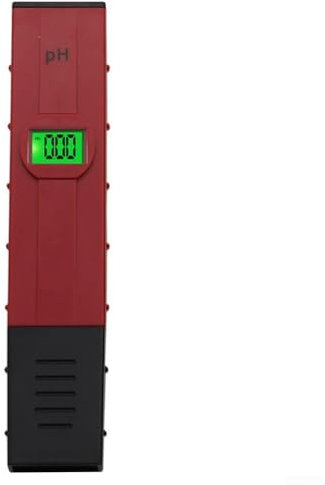 Digital PH Meter Tester, 0.0-14.0 pH Range Water Quality Monitor with Temperature Compensation Backlit Display