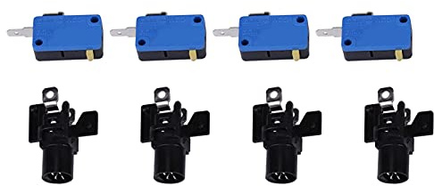 SEAFRONT LED Buttons, Cabinet 1 or 2 Player and Joystick Push Button Kit Coin Start Select Light Guns for Retro Mini Classic Game DIY Part Happ Style Micro Switch, LED Kit